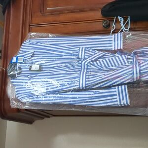 Kate Spade Julia stripe wrap dress